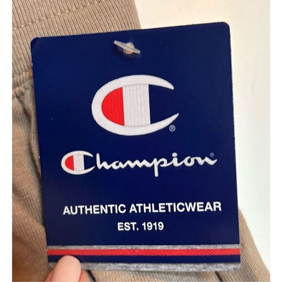 CHAMPION - NWT - Men's Sz Small - 7" Knit Sport Shorts in Western Khaki - Picture 16 of 16